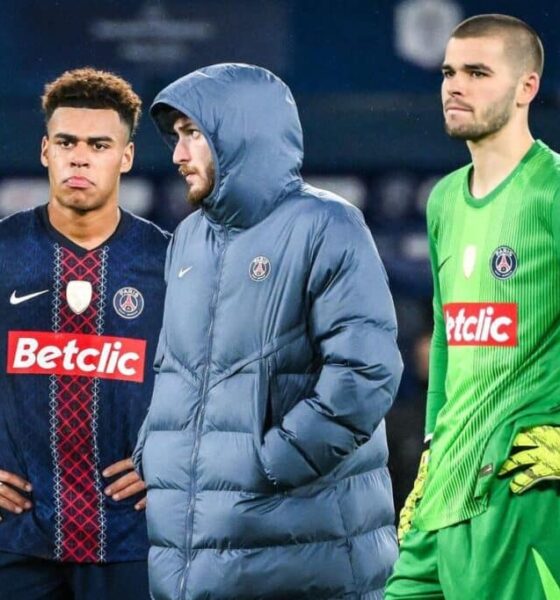 PSG were stunned by Paris FC in the Coupe de France.