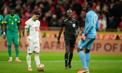 Did Morocco star Brahim Diaz miss penalty on purpose? Senegal's spot-kick hero Edouard Mendy has his say...