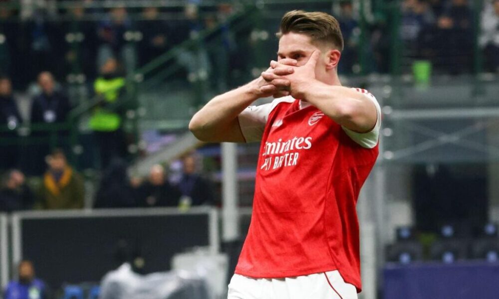 Arsenal striker Viktor Gyokeres.