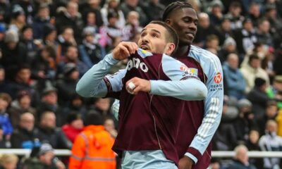 Huge away win keeps Villa in hunt