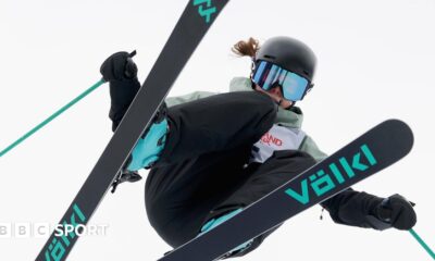 Indra Brown in competition at Copper Mountain in December, 2025