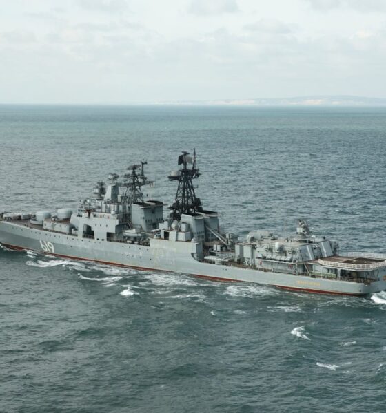 Royal Navy deployed as Russian ships carrying "sanctioned military hardware" sail through British waters