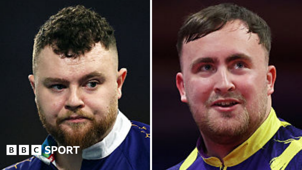 Josh Rock and Luke Littler