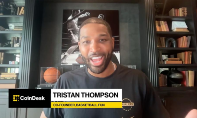 Tristan Thompson launches basketball.fun