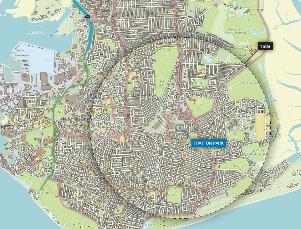 Portsmouth v Southampton: Dispersal zone put in place near Fratton Park to quell trouble as well as powers to remove face masks