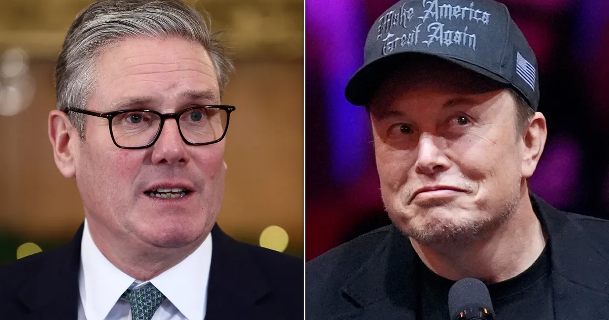 Keir Starmer Warns Elon Musk Against Disgusting Grok