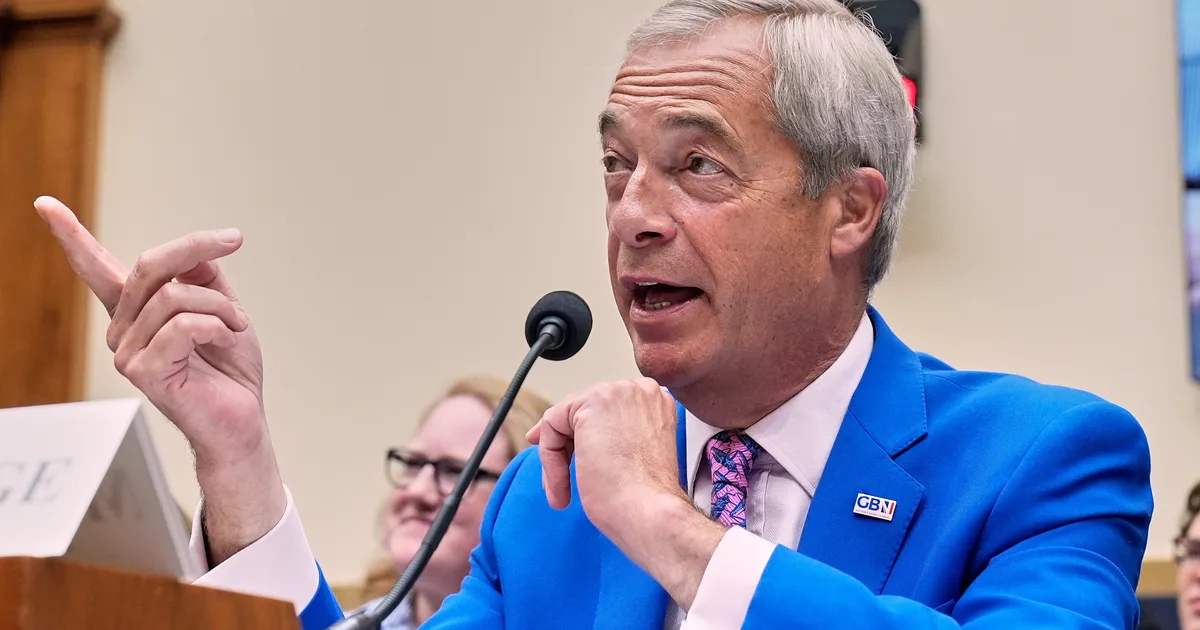 Farage Accused Of Wanting To Bring 'Trump's Death Squads' To UK