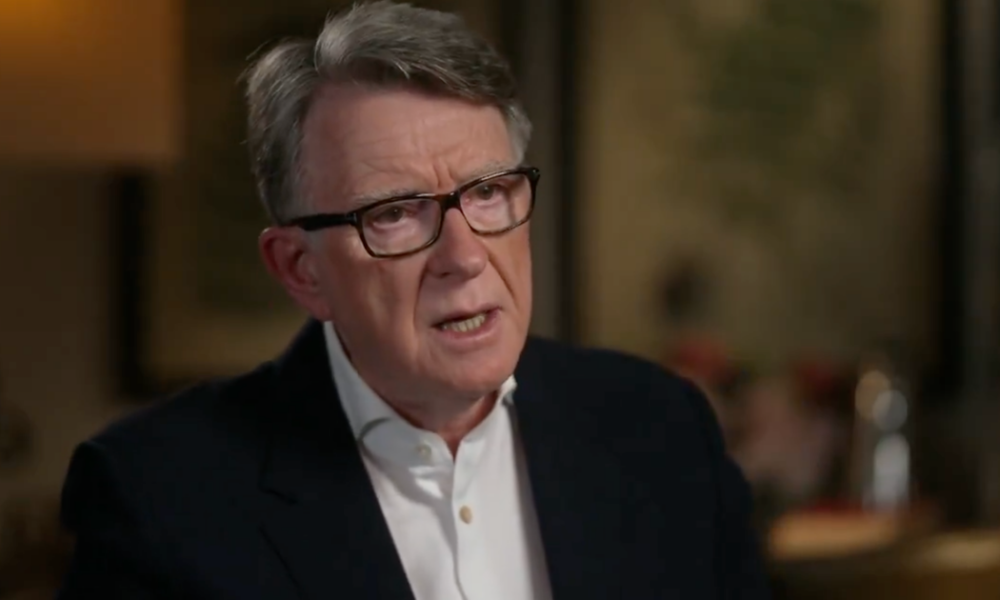 Peter Mandelson Stops Short Of Apologising For Epstein Friendship
