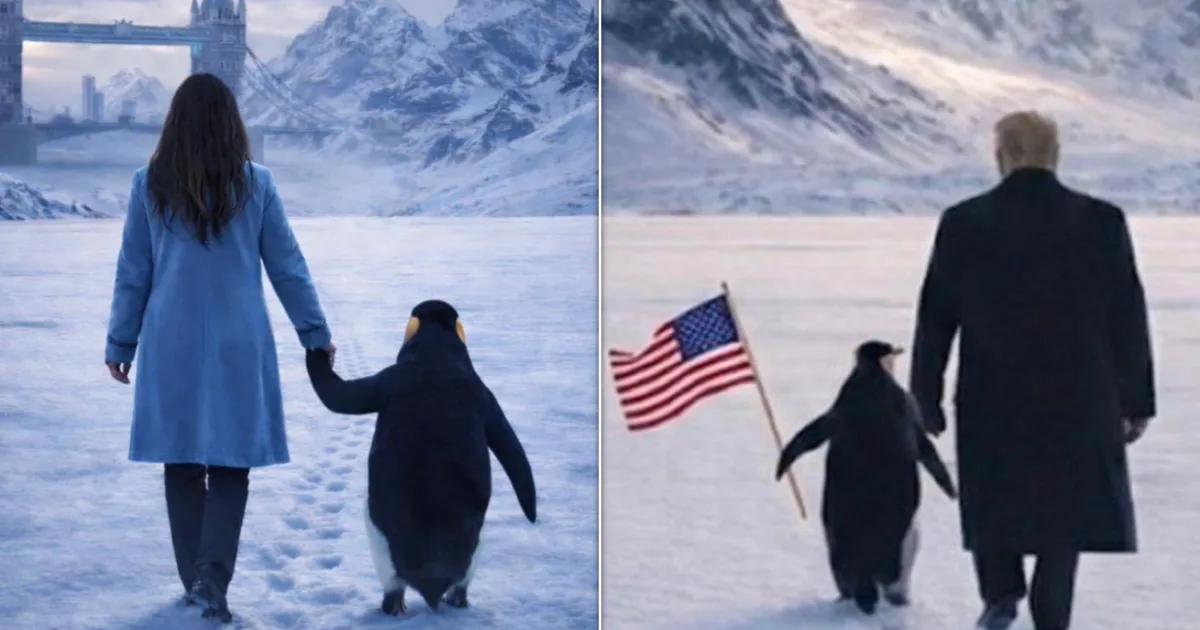 Reform's Mayoral Candidate Recreates Trump Penguin Meme