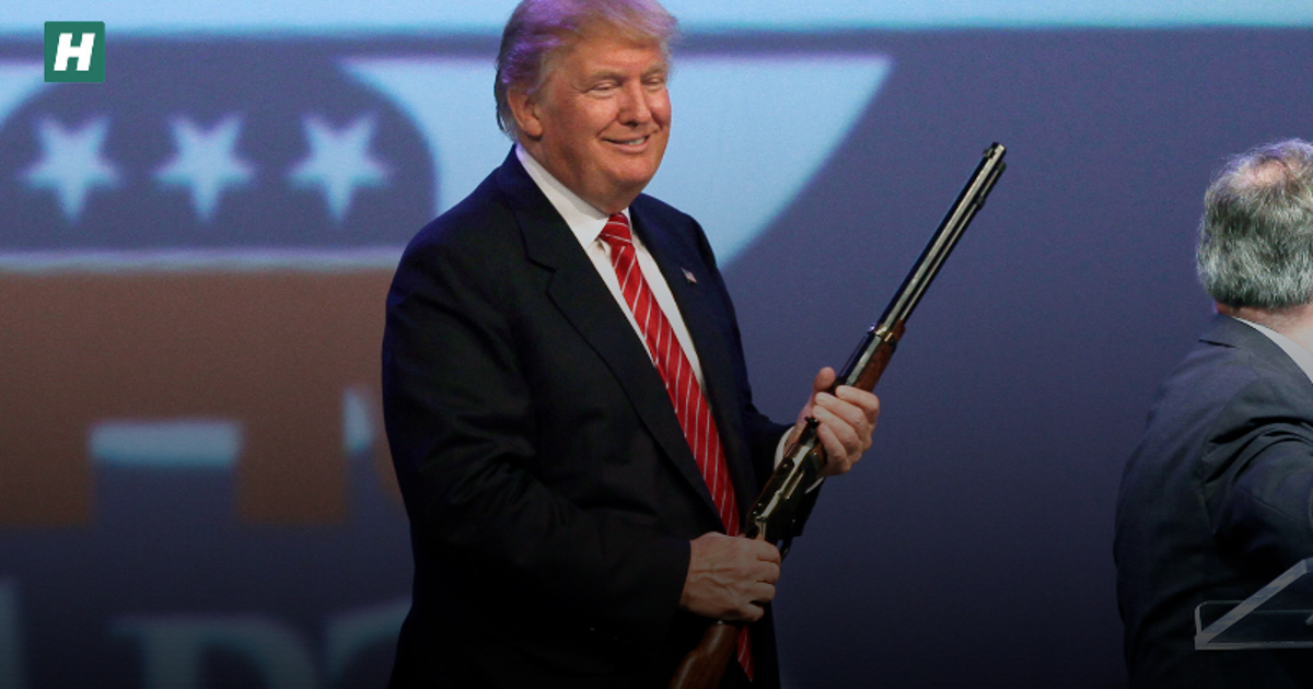 Trump Says 'You Can't Have Guns'