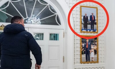 Trump Hung Up A Picture Of Vladimir Putin In The White House
