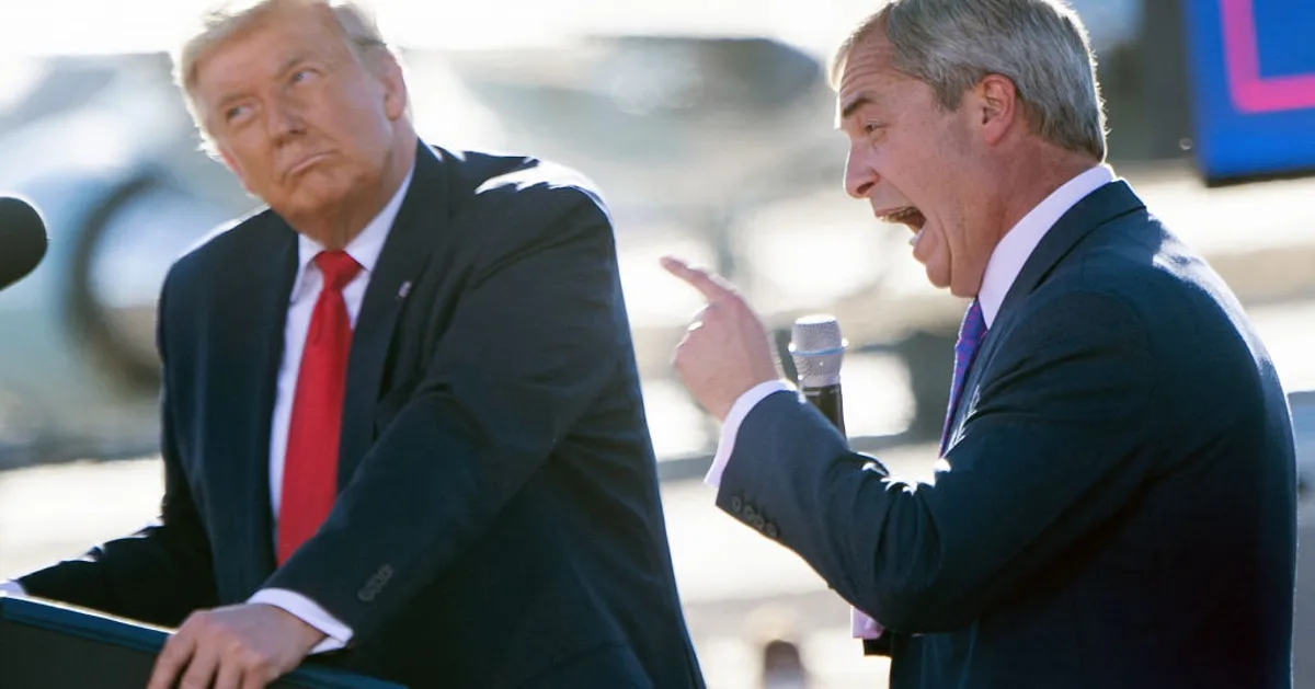 Nigel Farages Support For Trump May Block PM Bid