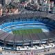 An aerial view of Napoli's Diego Armando Maradona Stadium