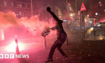 Netherlands police face 'unprecedented' New Year's violence