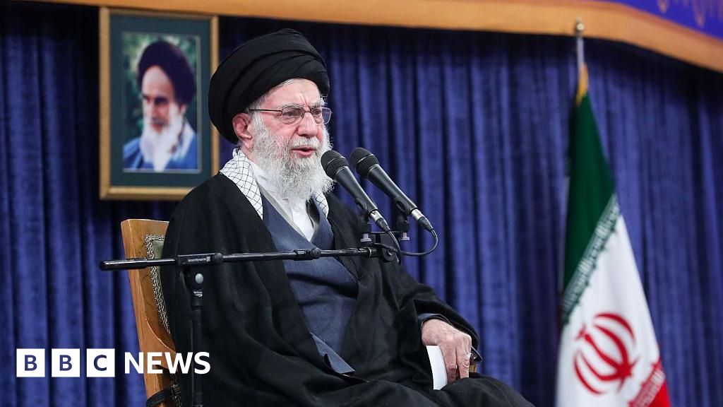Iran's supreme leader blames US for protests