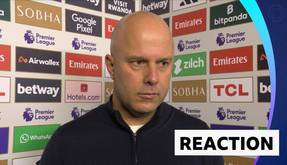 Liverpool boss Arne Slot