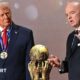 Fifa president Gianni Infantino awarded US President Donald Trump the inaugural Fifa Peace Prize in December prior to the draw for the 2026 World Cup
