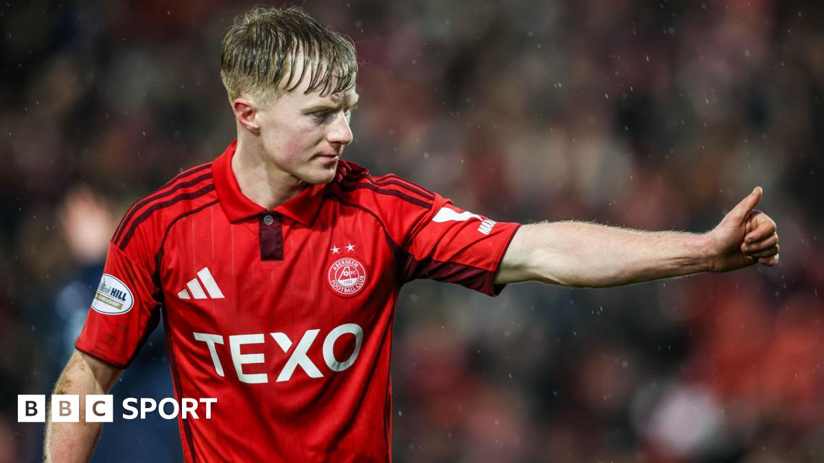 Aberdeen midfielder Lyall Cameron