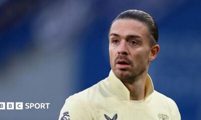 Everton midfielder Jack Grealish