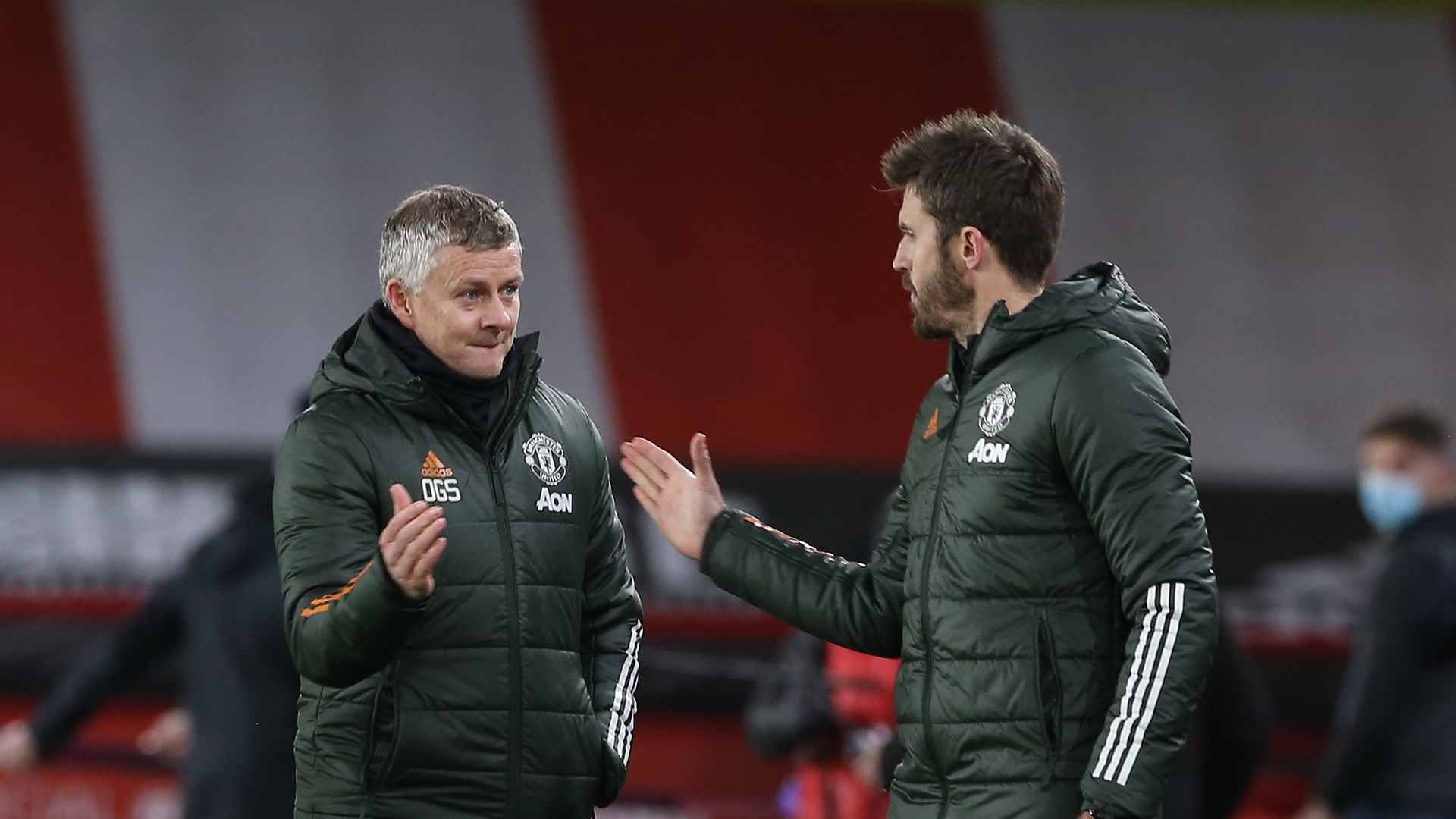 Michael Carrick reveals conversations with Ole Gunnar Solskjaer