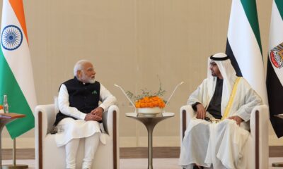 Sheikh Mohamed Bin Zayed and Narendra Modi
