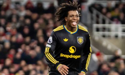 Arsenal 2 Man Utd 3 | Michael Carrick provides positive update on Patrick Chinazaekpere Dorgu