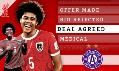 Liverpool agree first transfer of 2026 as they sign 6ft 6in centre-back, 17, to bolster threadbare defensive ranks