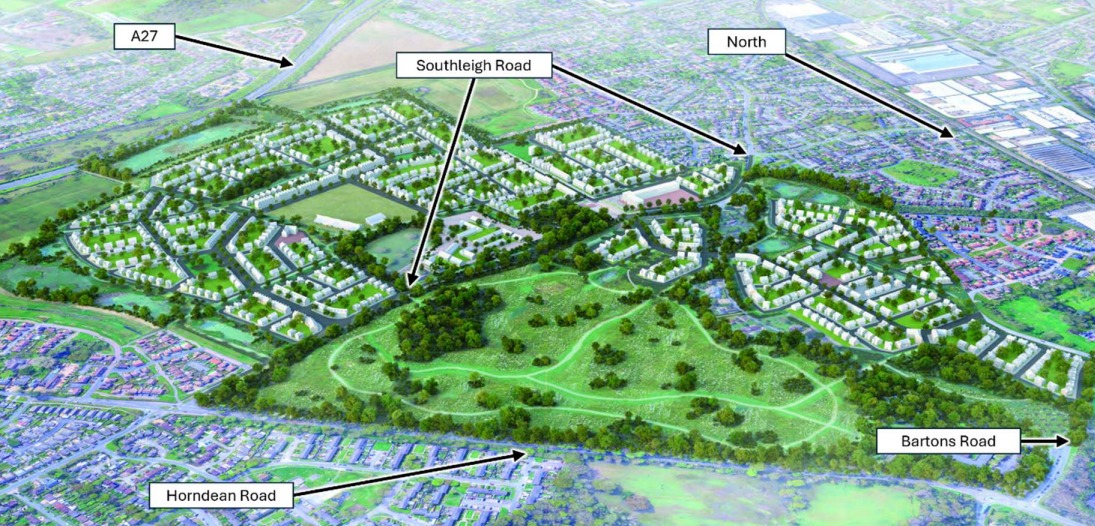 A27 gridlock fears dominate meeting over major 2,000-home development near Havant