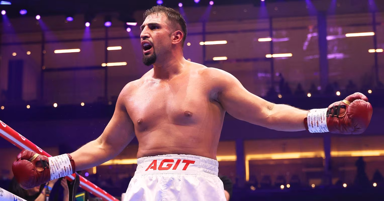 Agit Kabayel sets his sights on one heavyweight after yet another knockout victory
