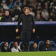 NAPLES, ITALY - JANUARY 28: Antonio Conte, Head Coach of SSC Napoli, reacts from the technical area during the UEFA Champions League 2025/26 League Phase MD8 match between SSC Napoli and Chelsea FC at Stadio Diego Armando Maradona on January 28, 2026 in Naples, Italy. (Photo by Tullio M. Puglia/Getty Images)