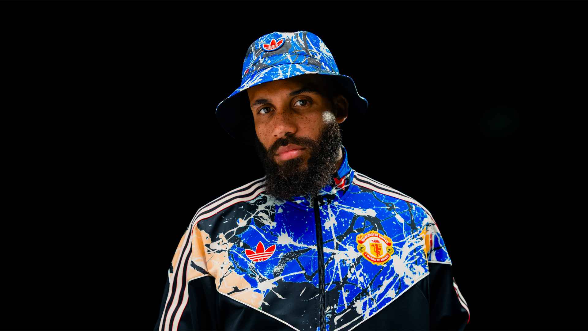 Introducing the latest adidas x Man Utd x Stone Roses collection