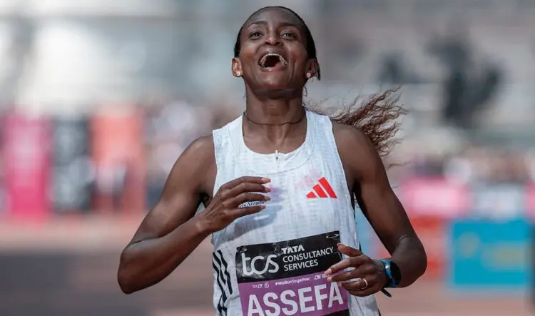 Tigist Assefa leads London Marathon elite women field