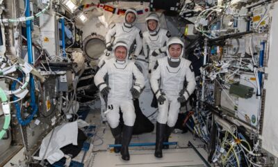 Nasa brings four astronauts back to Earth in first-ever medical evacuation