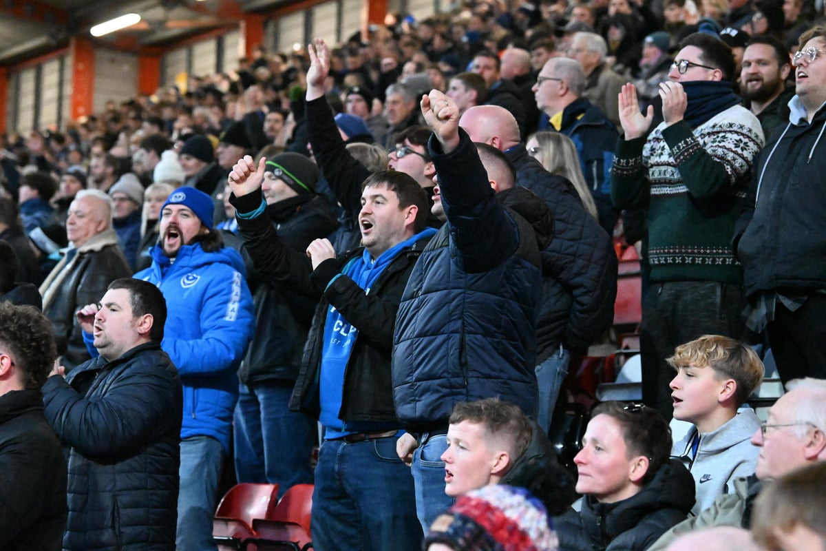43 terrific pictures of 2,464 Portsmouth fans staying braved faced amid horror show at Bristol City