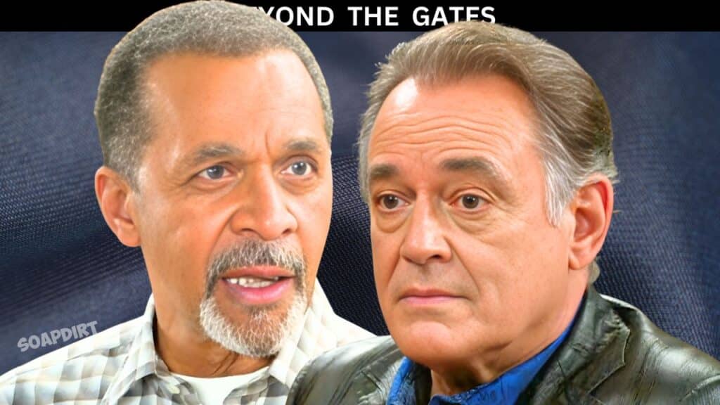 Beyond the Gates Spoilers: Vernon Dupree (Clifton Davis) - Joey Armstrong (Jon Lindstrom)  