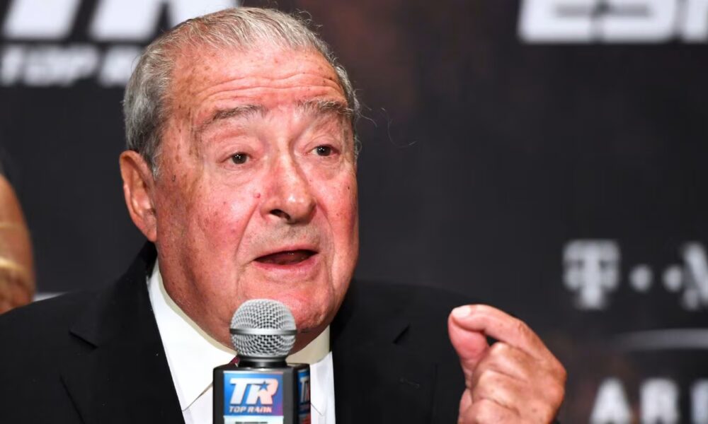 Bob Arum names the most exciting fighter he has promoted after six decades in boxing