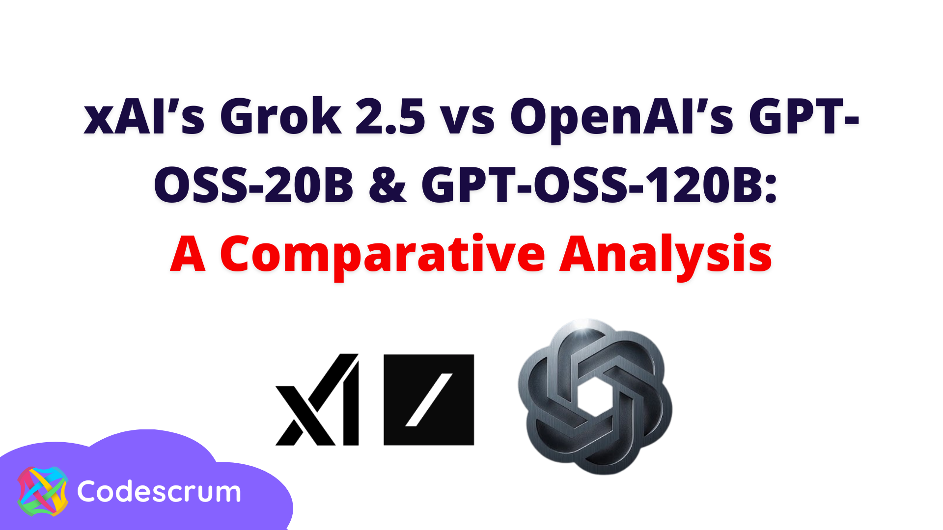 xAI’s Grok 2.5 vs OpenAI’s GPT-OSS-20B & GPT-OSS-120B: A Comparative Analysis