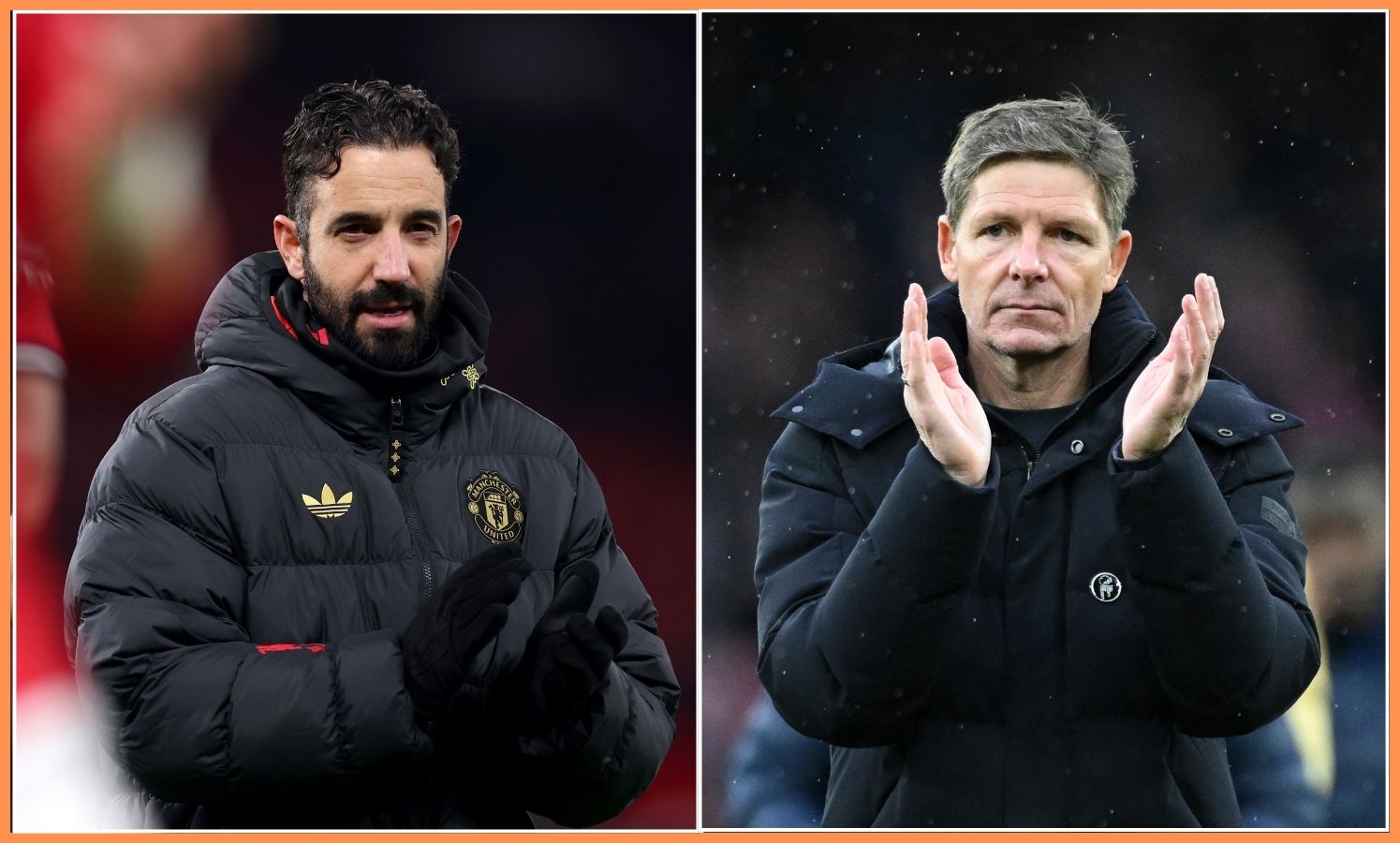 Ruben Amorim and Oliver Glasner