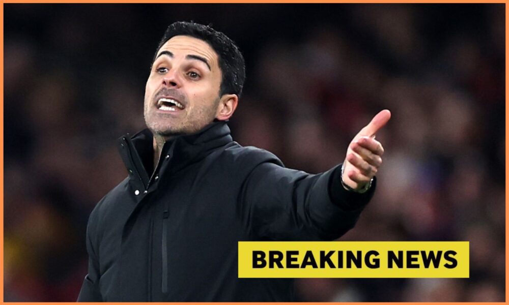 Mikel Arteta and yellow