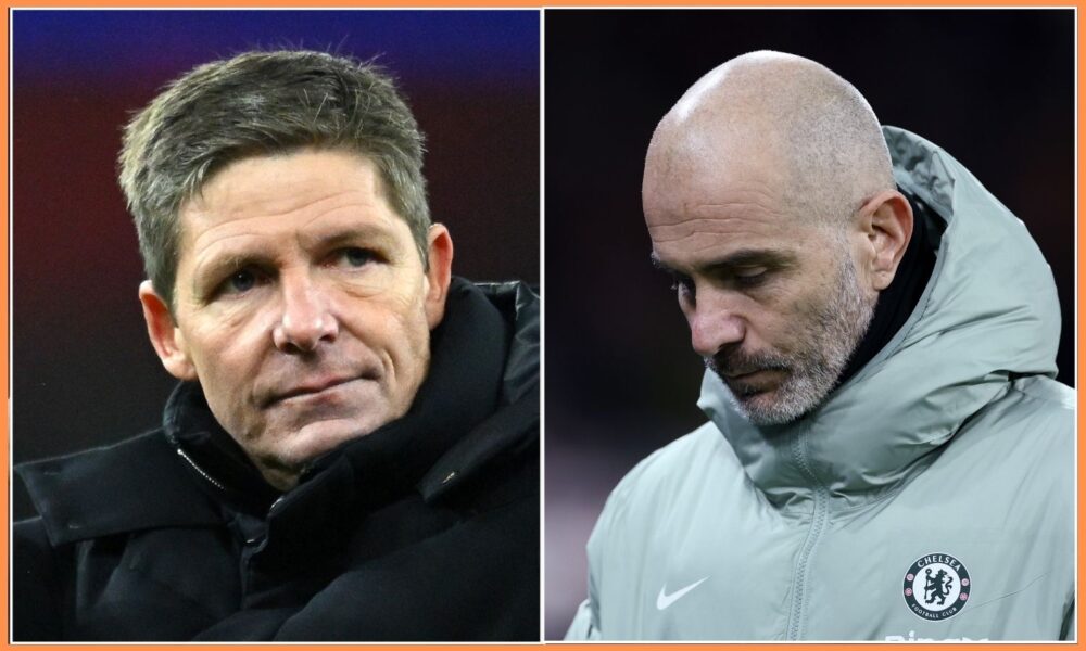 Oliver Glasner and Enzo Maresca