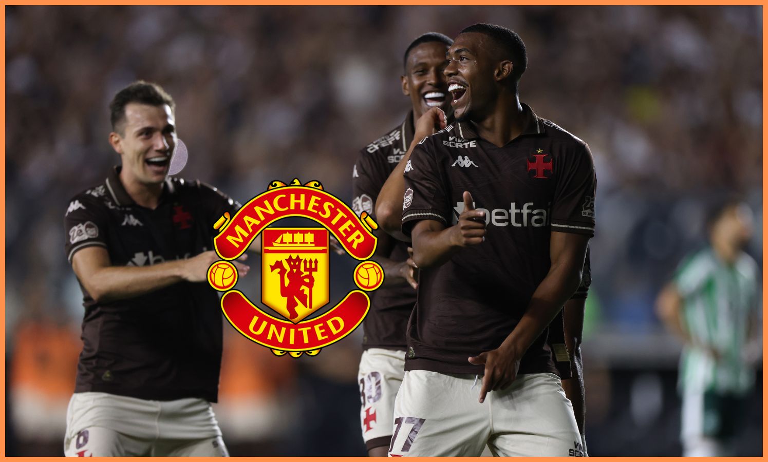 Rayan celebrates a goal with his teammates