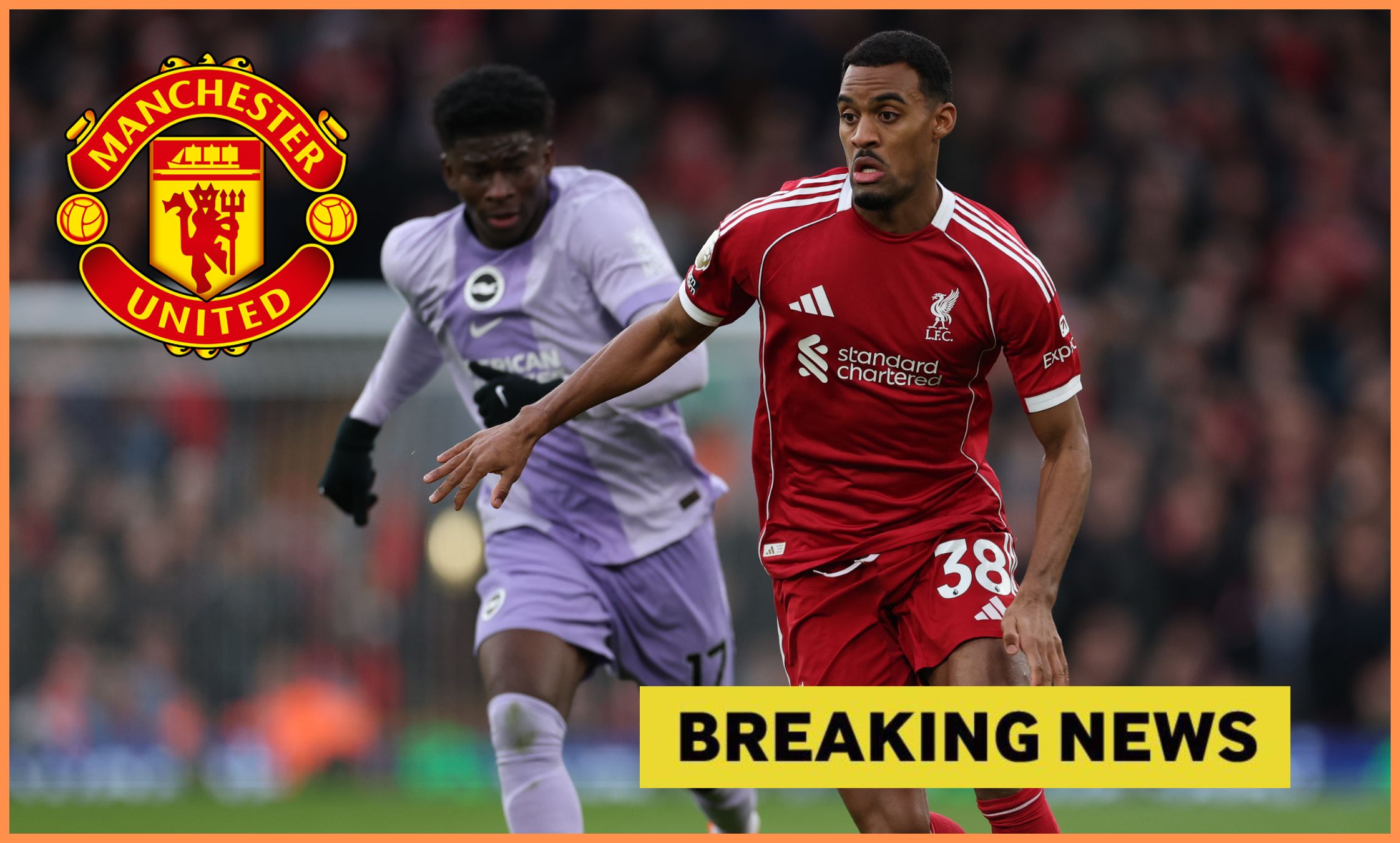 Carlos Baleba and Ryan Gravenberch