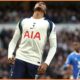 Mathys Tel reacts during Tottenham