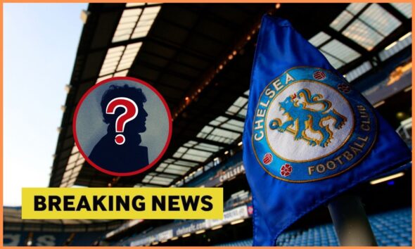 Chelsea FC corner flag and