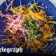 Carrot and beetroot salad with mint, chilli and ginger