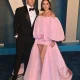 Christian McCaffrey and Olivia Culpo attend the 2022 Vanity Fair Oscar Party
