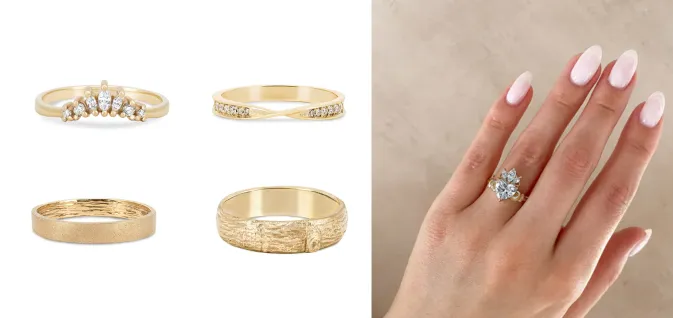 Handcrafted Wedding Rings from Chupi Jewellery Ireland