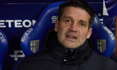 PARMA, ITALY - JANUARY 07: Cristian Chivu, Head Coach of FC Internazionale looks on during the Serie A match between Parma Calcio 1913 and FC Internazionale at Stadio Ennio Tardini on January 07, 2026 in Parma, Italy. (Photo by Emmanuele Ciancaglini/Getty Images)