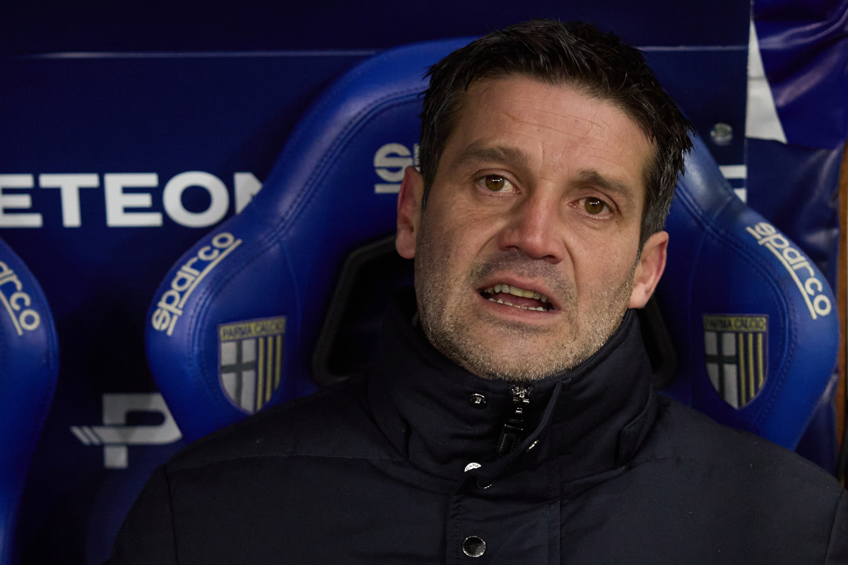 PARMA, ITALY - JANUARY 07: Cristian Chivu, Head Coach of FC Internazionale looks on during the Serie A match between Parma Calcio 1913 and FC Internazionale at Stadio Ennio Tardini on January 07, 2026 in Parma, Italy. (Photo by Emmanuele Ciancaglini/Getty Images)