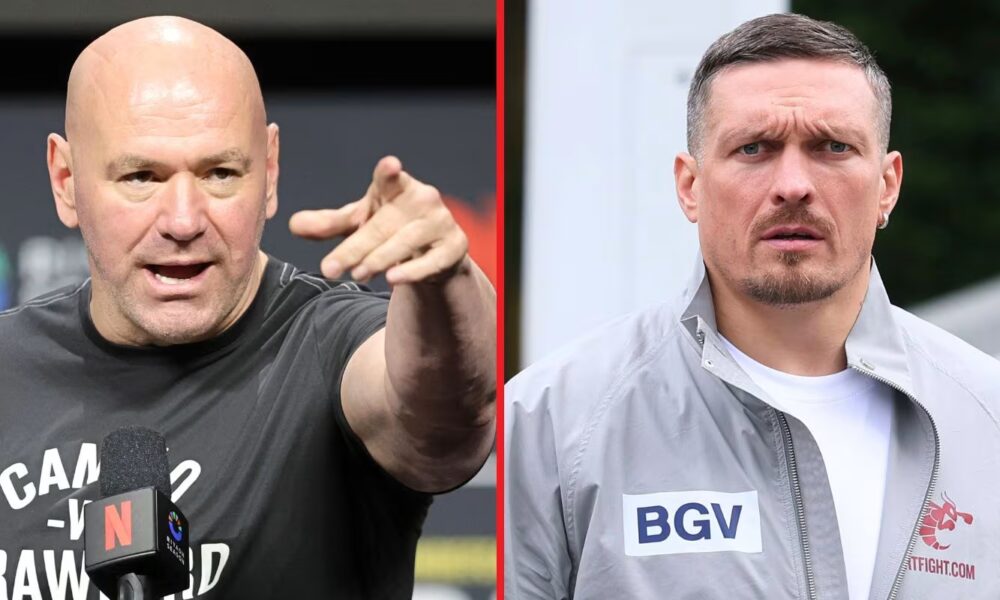 Dana White responds to reports that he is in talks to sign Oleksandr Usyk